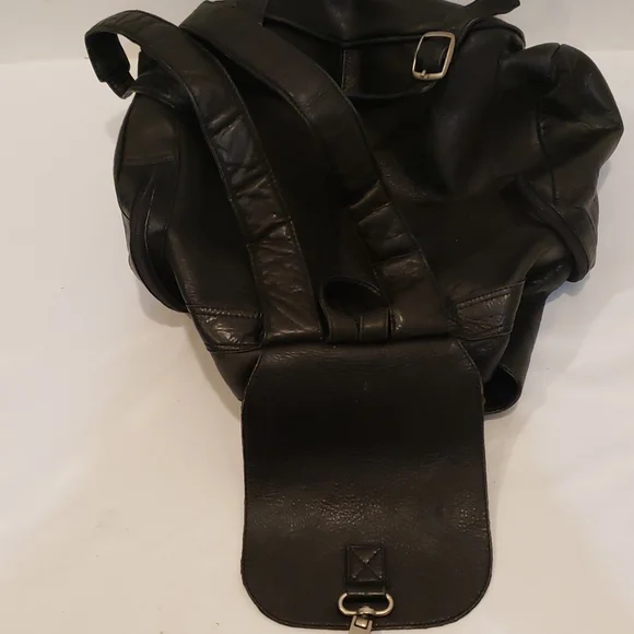 Genuine Leather Backpack Multi-functional Elegant unisex - Picture 4 of 16